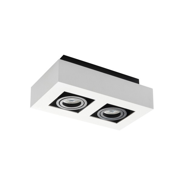 Точечный светильник Kanlux 26833 Stobi GU10 2x10W IP20 белый