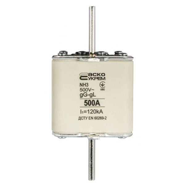Запобіжник Аско-Укрем NH3 500A gG (A0050010040)
