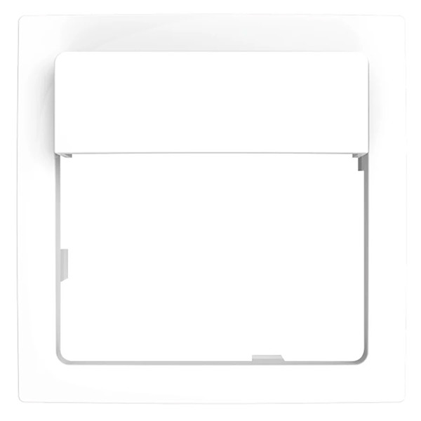 Декоративна рамка Theben the Mura LM (біла) для legrand, Niloé, Mosaic, в комплекті з пластиною