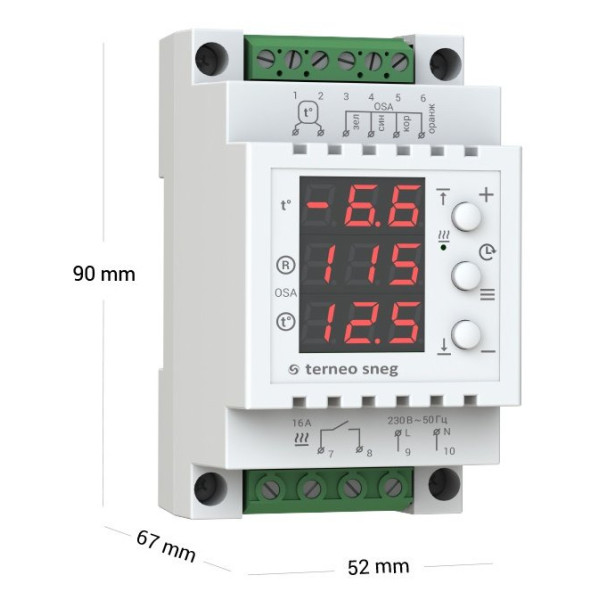 Термореле Terneo sneg - фото №2