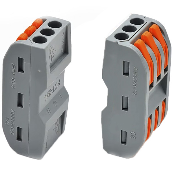 Проходная клемма TOSUNlux PCT-223 32А 400В (6931934202618)