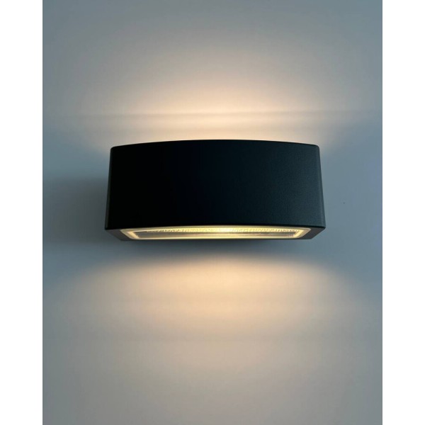 Вуличний світильник Nowodvorski 3408 Brick E27 1x25W IP65 графітовий - фото №1