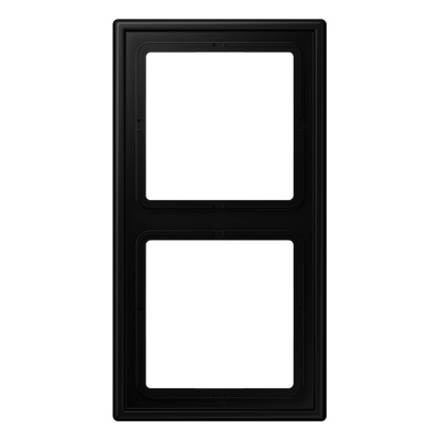 Рамка 2-постова Jung LS 990 LS982SWM чорна матова